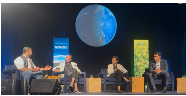 Aryan Aggarwal at EarthX Stage