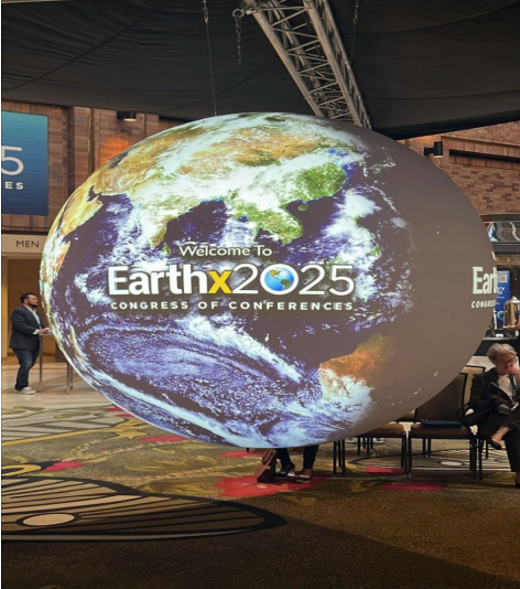 Aryan Aggarwal at EarthX Stage